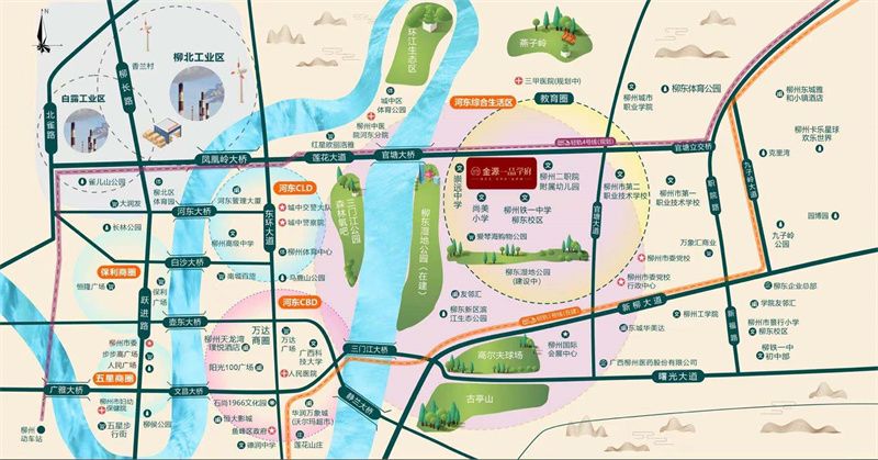区位图