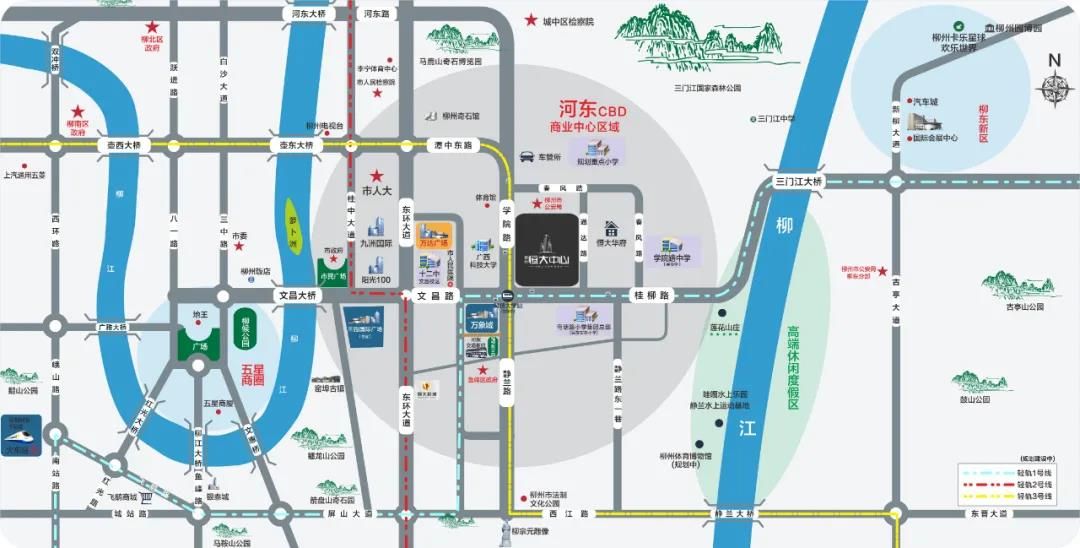 区位图
